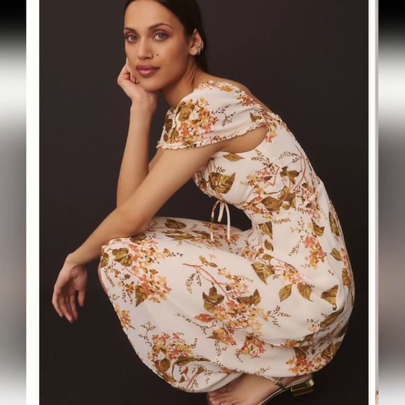 Reformation Maebry Dress Bella Floral - Picture 6 of 11